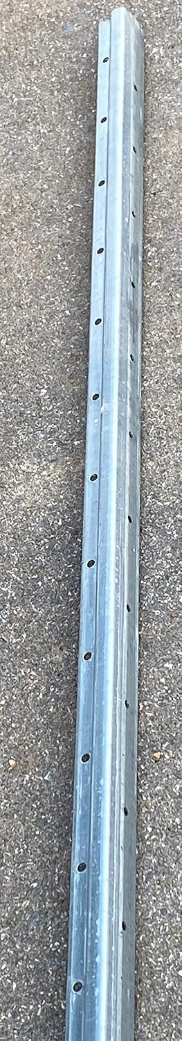 Poste extremo galvanizado 2.2m x 2mm - Pack 3uds