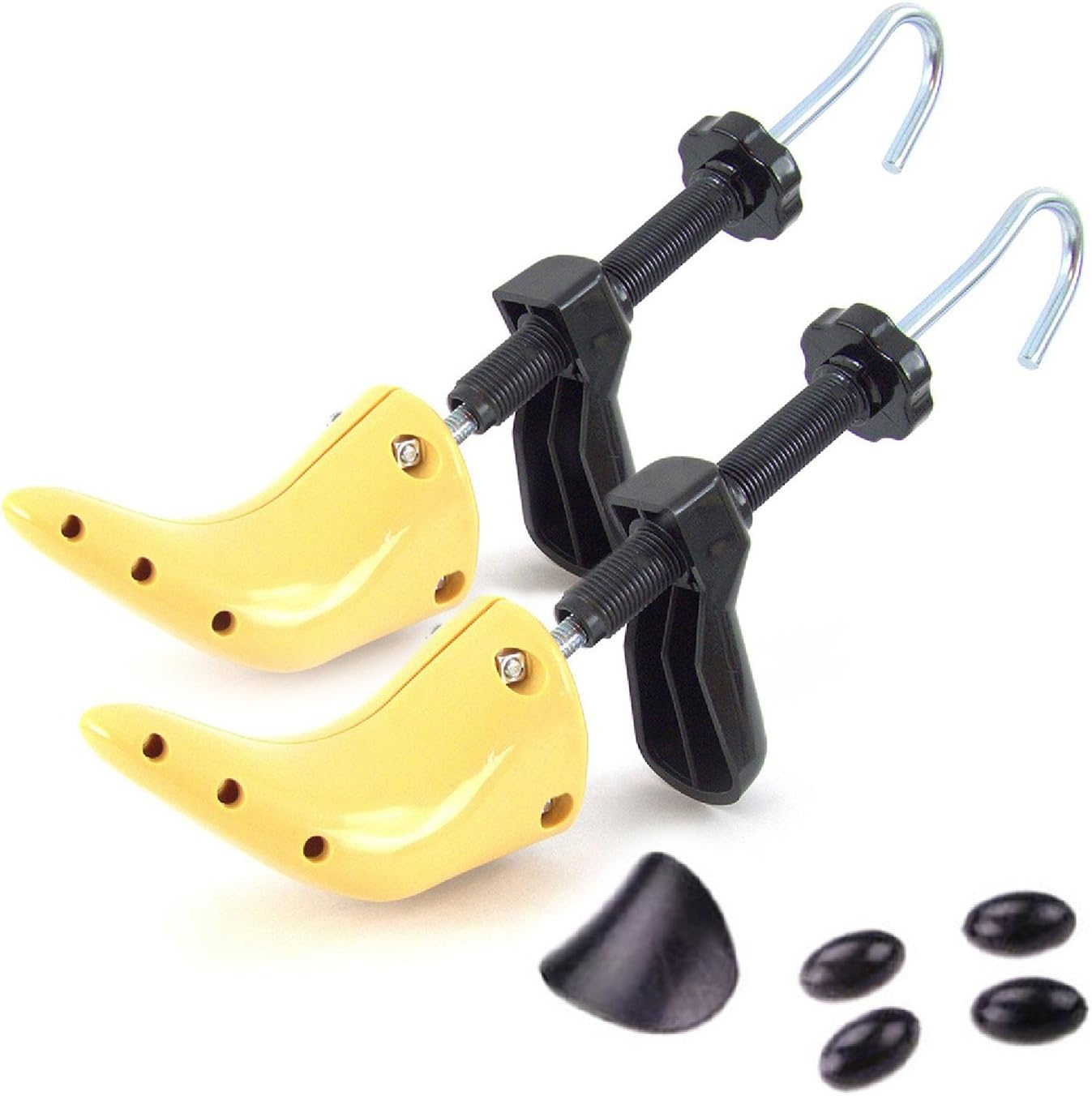 CuteHomePair of Men Women Shoe Stretcher, Two-Way Adjustable Shoe Widener Expander to Stretch,Expands Length and Width of shoe