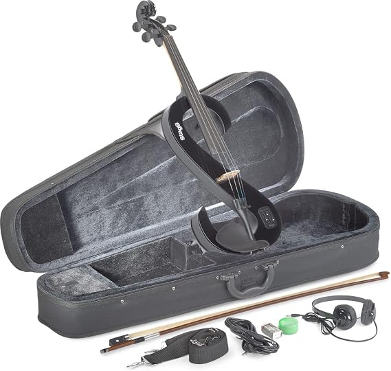Stagg, 4-String Viola-Electric (EVA 4/4 BK US)
