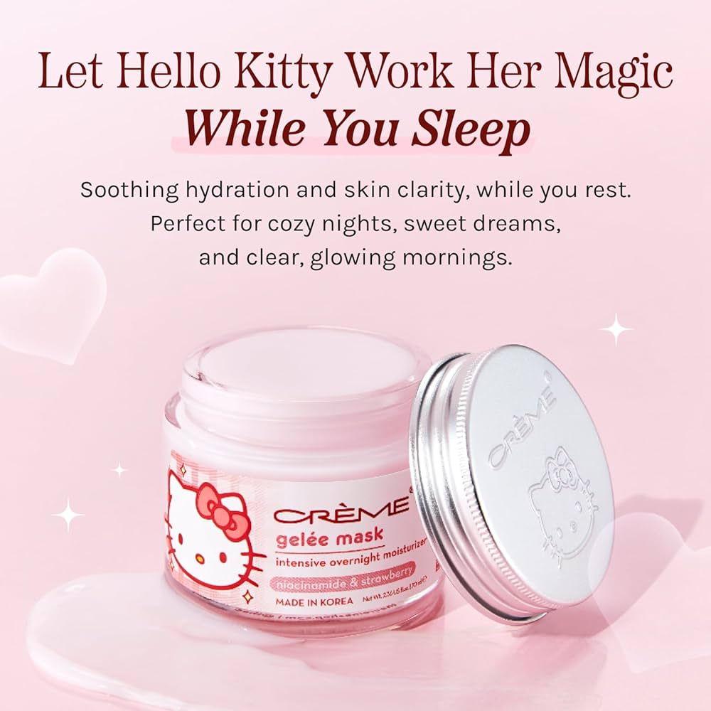 フェイスジェル・ゲル K Amazon.com : The Crème Shop Hello Kitty Klean Beauty™ Gelée Mask