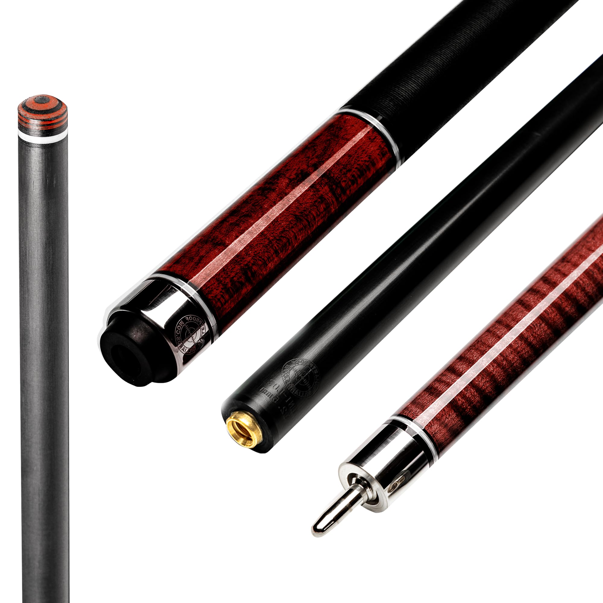 Buy Bulletproof Carbine Carbon Fiber Pool Cue Stick Low Deflection