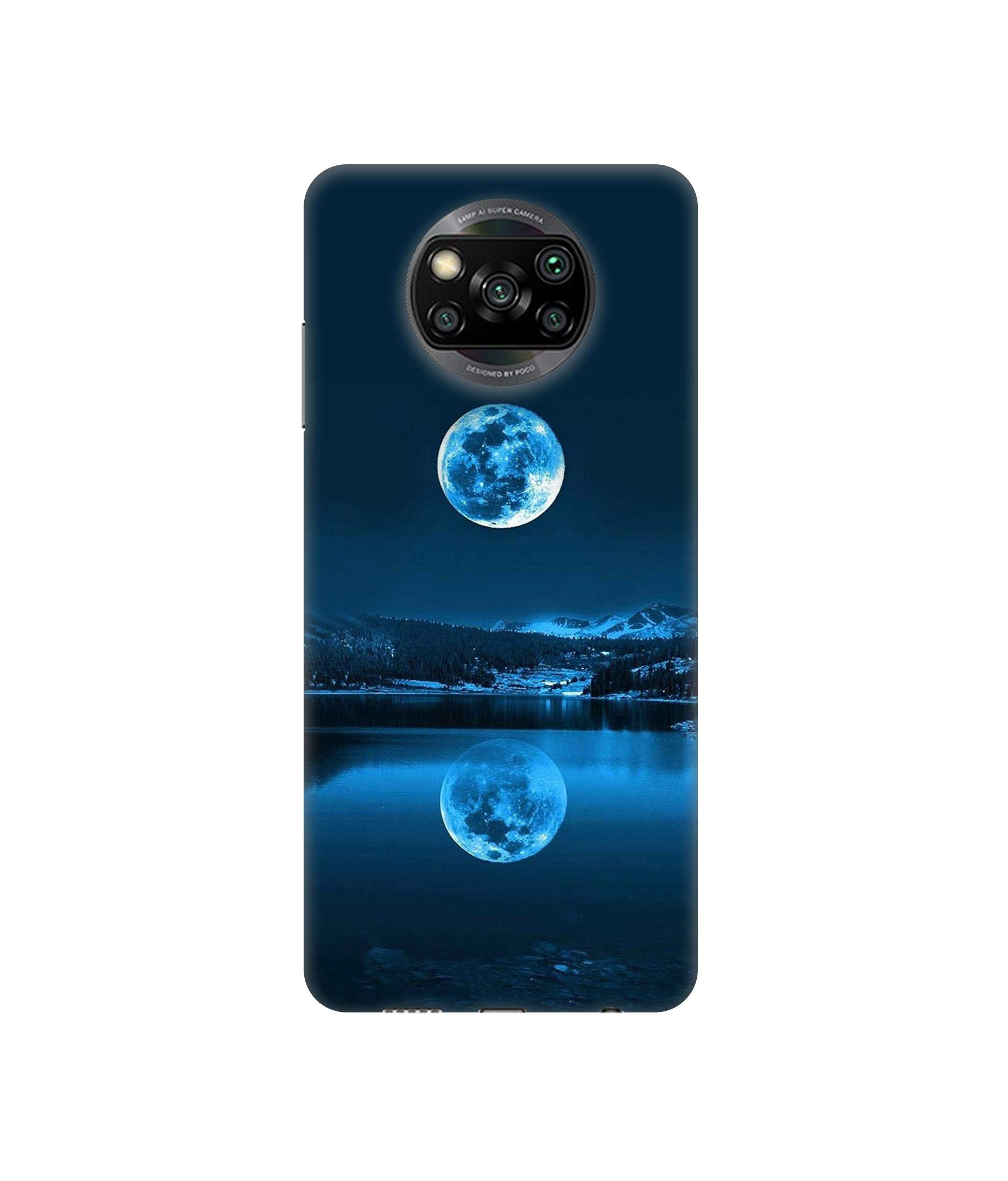 Amazon Brand - Solimo Plastic Designer Moon Pattern Print 3D Printed Hard Back Case Mobile Cover for Mi Poco X3, Multi-Coloured (B08PD6XN1C) Amazon Price History, Amazon Price Tracker