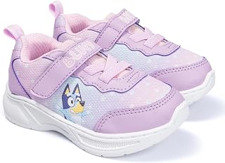 Bluey Toddler Sneakers, Velcro Closure, Lightweight, Character Theme