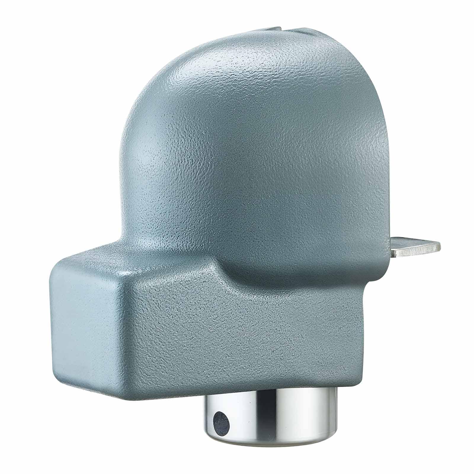 VEVOR Blocco di Sicurezza per Gancio di Traino, Compatibile con Ganci da 58,6 mm, con 3 Chiavi, Antieffrazione e Anticorrosione, Antifurto, per Camper, Roulotte e Barche, Peso del 6,1 kg