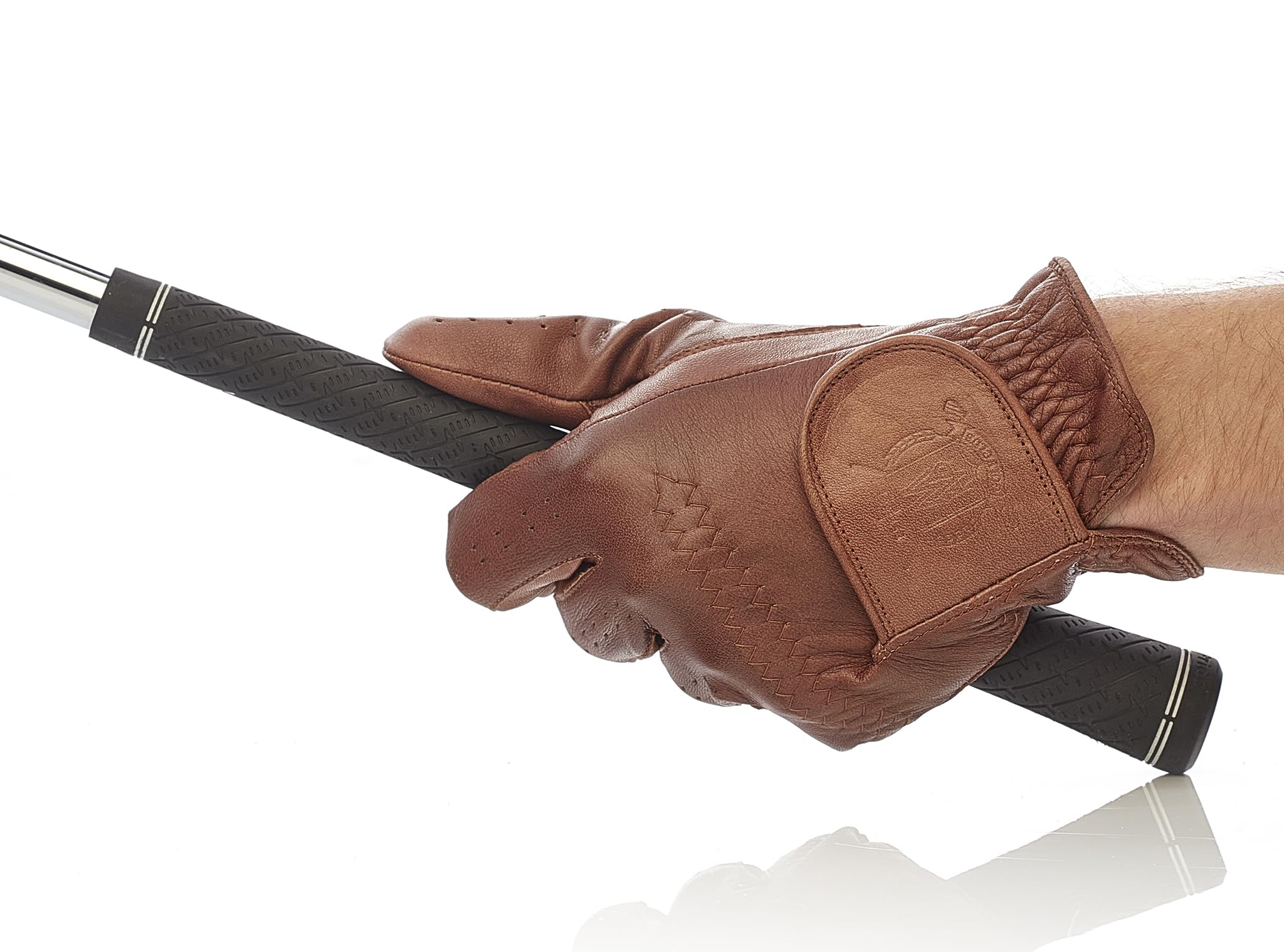 Modest Vintage Player Ltd PRO Cabretta Leather Golf Glove - Heritage Brown