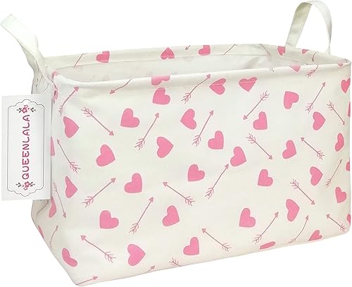 Miniatura 9 de QUEENLALA Cesta rectangular para la ropa suciacesta plegable para organizacióncontenedor de almacenamiento, juguetes para niños, oficina,