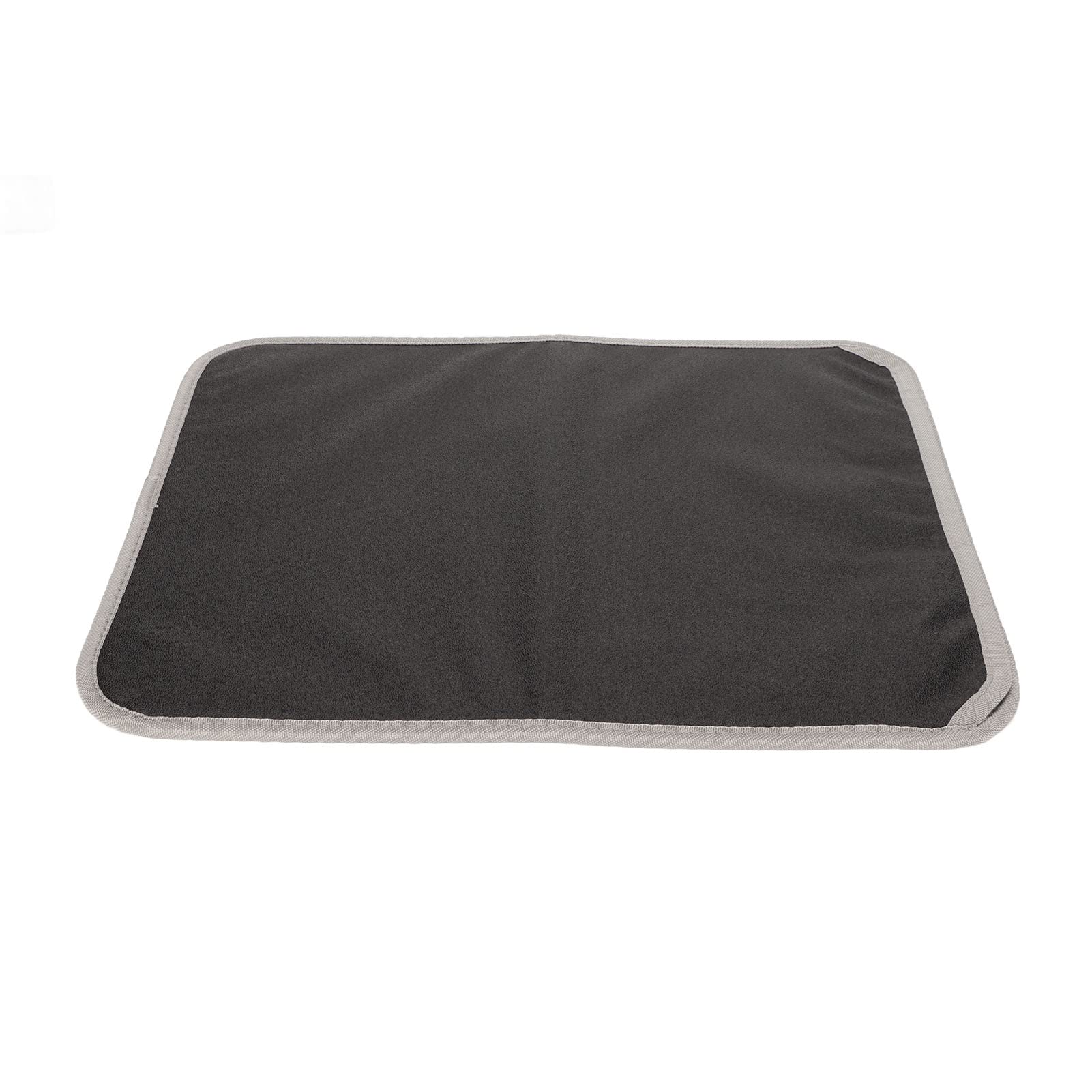 Tappetino per Lettiera per Gatti Tappetino per Lettiera Impermeabile in Eva a Doppio Strato di Grandi Dimensioni per Gattini 1 unità (Gray)