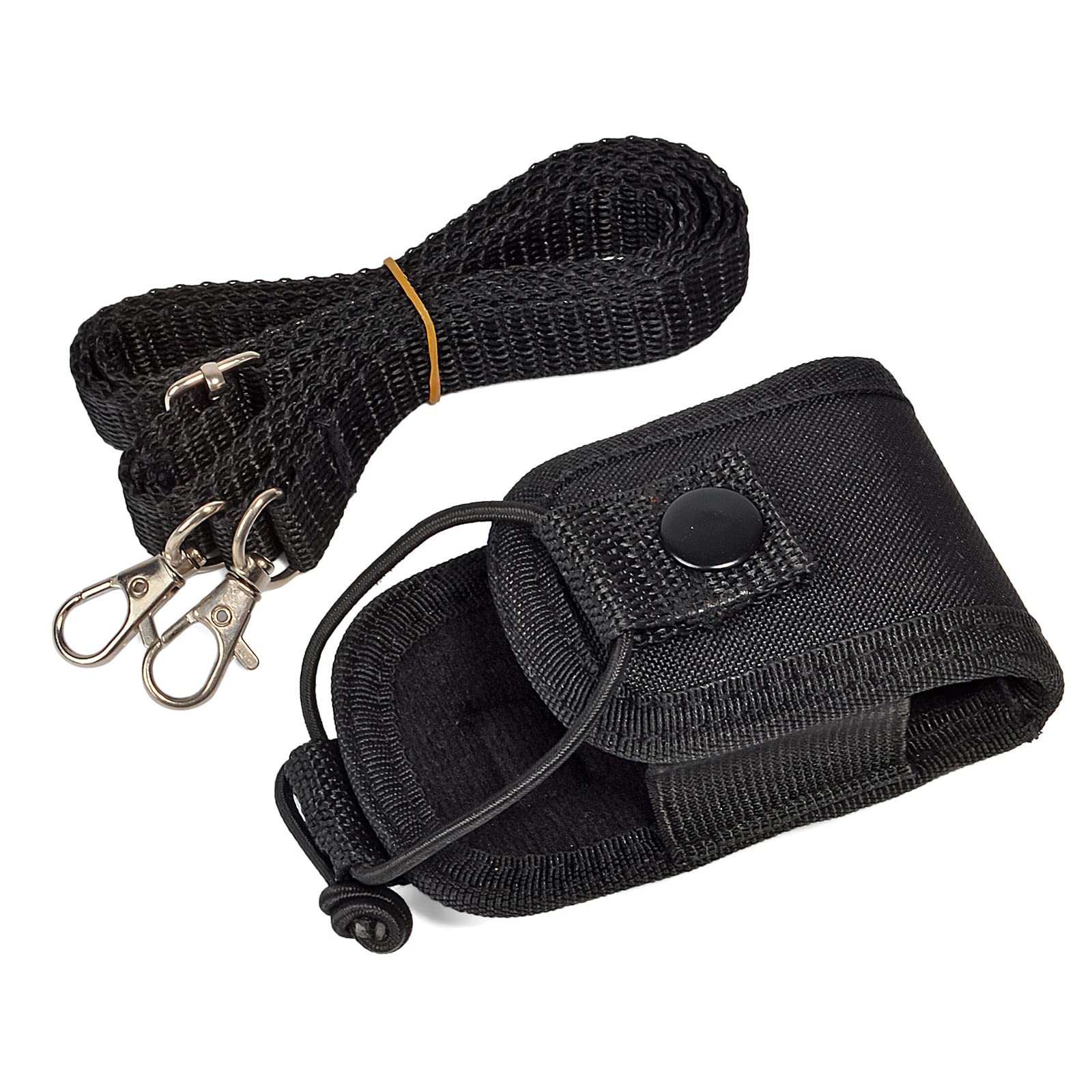 Support MOLLE Pour Talkie-walkie – Compatible Baofeng, Motorola, Etc. – Pour Ceinture, Sac à Dos – Fixation Sécurisée