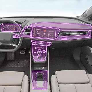 LAVIYE Filme interior do carro Painel de instrumentos Shift console central Anti-risco transparente TPU PPF Filme, para Audi Q4 e-tron 2022-2023