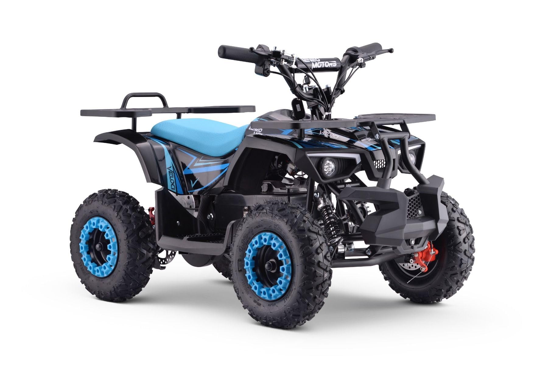 ATV - Mini Quad para niños Veloci Azul - 800 W 36 V a partir de 3 años
