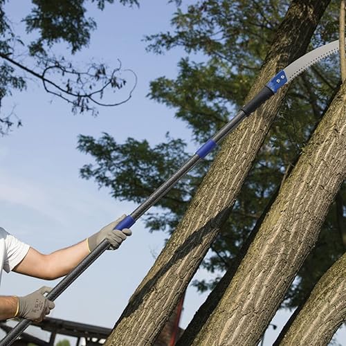 Miniatura 8 de FLY HAWK Sierra de poste, sierras de poste de 90 pulgadas para recortar árboles, recortadora de árboles, poste de pie, poda, hoja de sierra, barra
