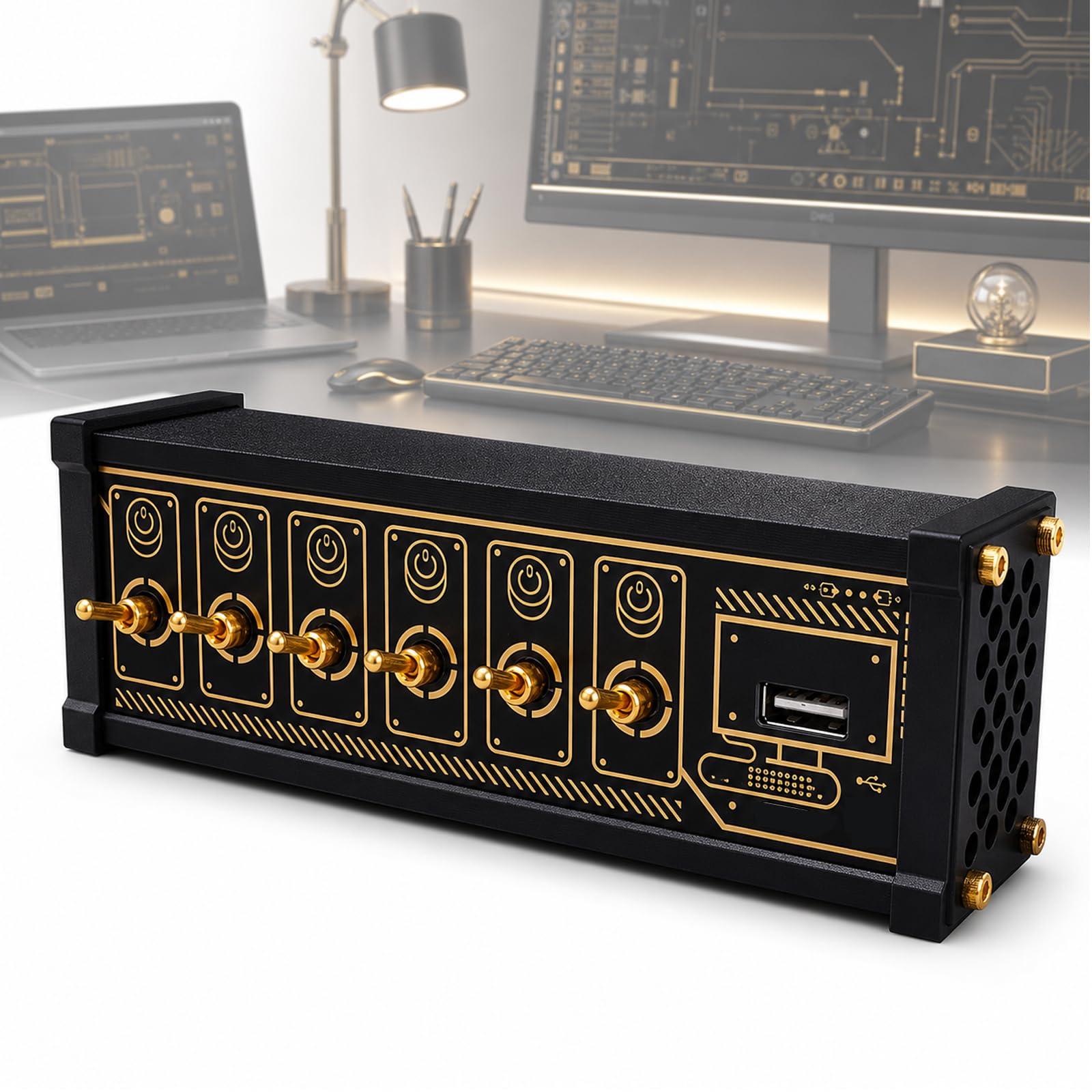 Station d'accueil USB pour téléphones et tablettes avec transmission données