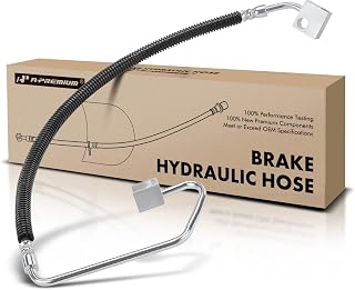 A-Premium Rear Center Brake Hydraulic Hose Compatible with Dodge