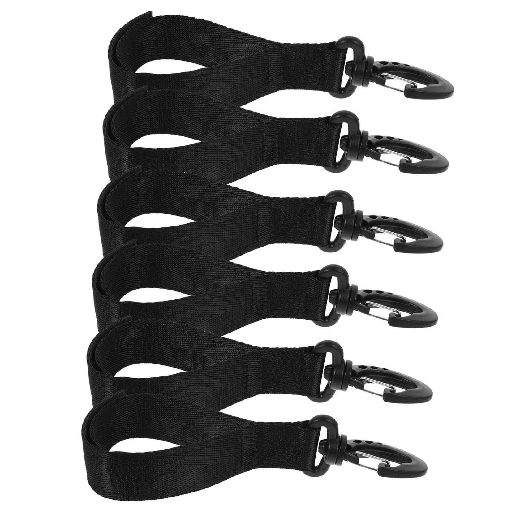 Sosoport Outdoor-bootskabel Von Outdoor-booten Festmacherschnur Haken Bootshaken Bootsdockhaken Krawattenhaken Für Yachten Nylon Black