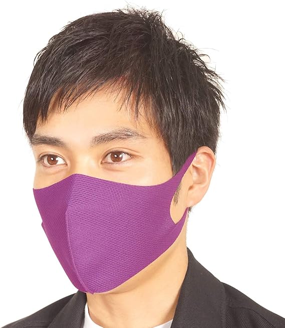 Amazon マスク 夏用 涼しい 夏 洗える 水着素材 ウレタンマスク メッシュ メンズ レディース おしゃれ ブランド 7jewelry パープル Sサイズ Blackdia By 7jewelry ドラッグストア