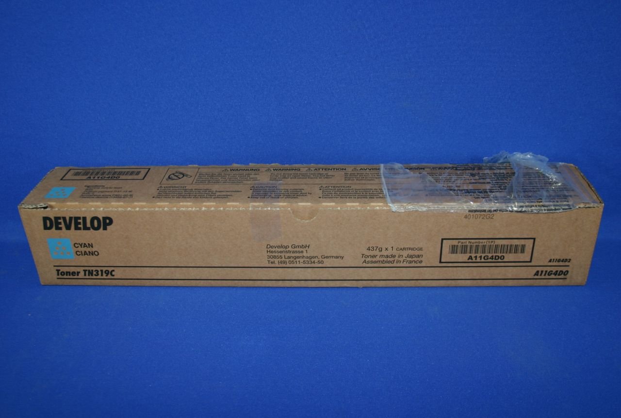Toner Develop A11G4D0 haute capacité pour des impressions cyan nettes