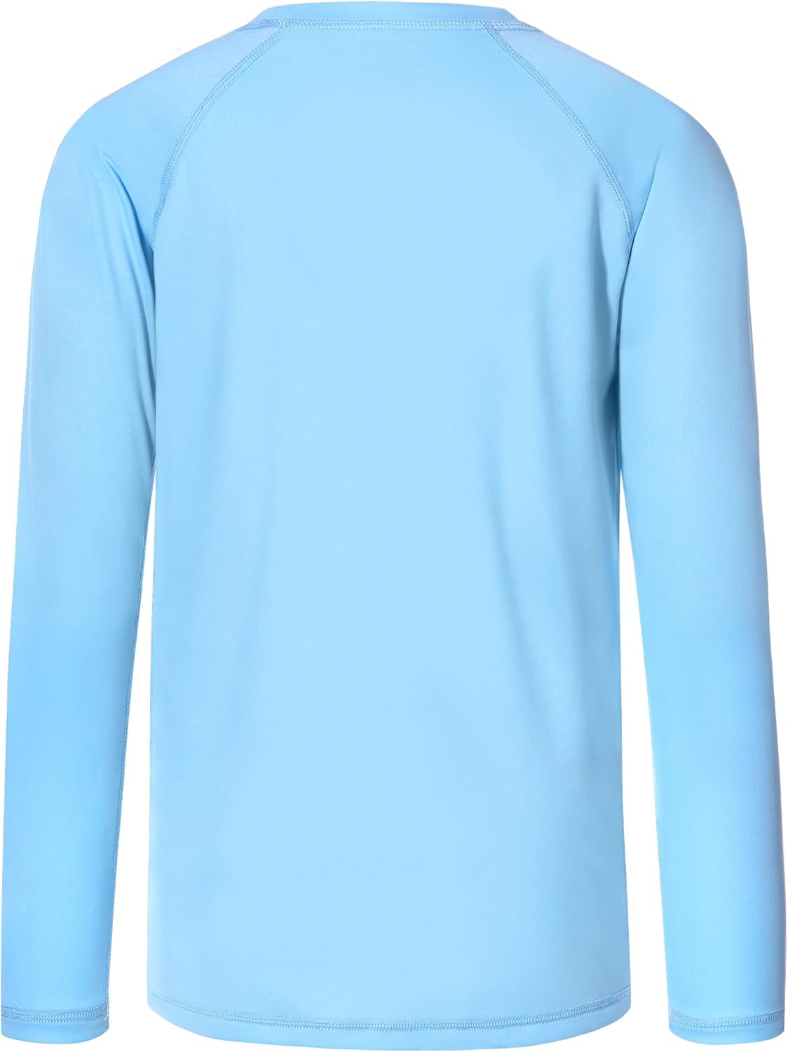 Boys UPF 50+ Swim Shirt Long Sleeve, 1 or 2 Pack UV Sun Protection Rash Guard, Youth Kids SPF Water Shirts for Beach Surf - Image 4