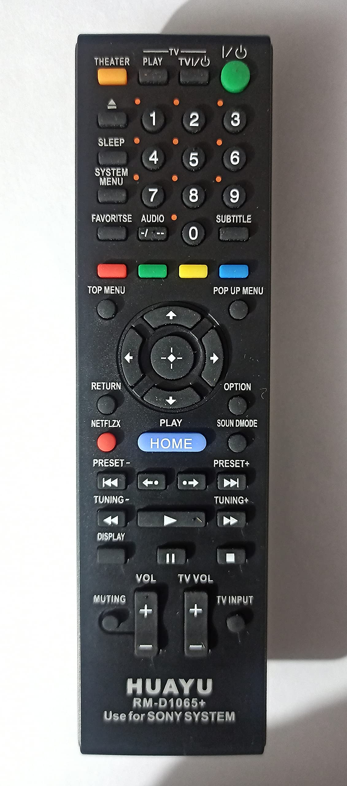 BSPS Remote Compatible for Sony Home Theatre System Remote rm-d1065+, rm-adu078, rmt-b104p, rmt-b109a, rmt-b122a, rmt-b126a and More