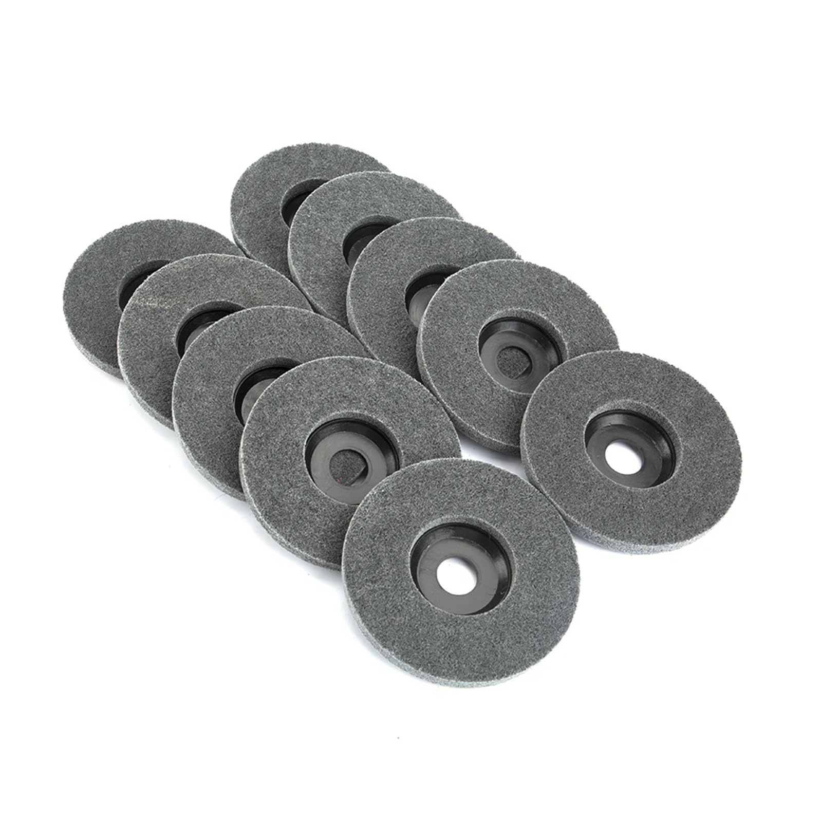 dischi abrasivi per smerigliatrice Disco abrasivo non tessuto mola lucidante in fibra di nylon da 4,5 pollici 115 mm 125 foro 7/8" rettifica for metallo