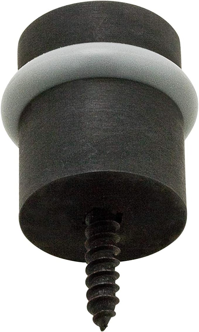 Baldwin Estate 4505.112 Modern Floor Bumper in Venetian Bronze, 1.18" Diameter