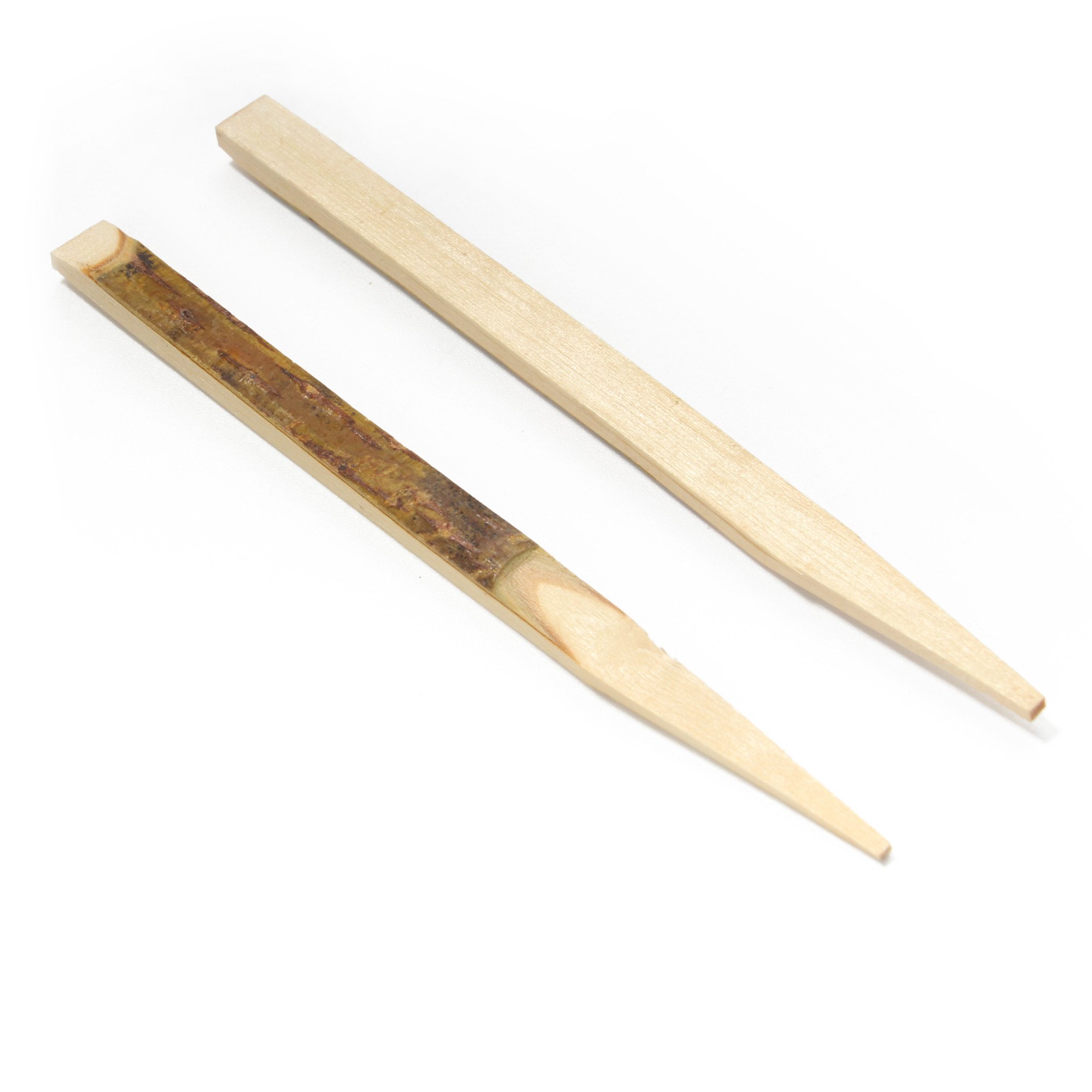 BambooMN Decorative Black Willow Wood Appetizer Picks Skewers for Catered Events, Holiday's, Restuarnts or Buffect Party Supplies, 3.5 Inches, 1000