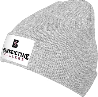 Benedictine College Logo Stretch Knit Hat for Men Women Winter Warm Cap