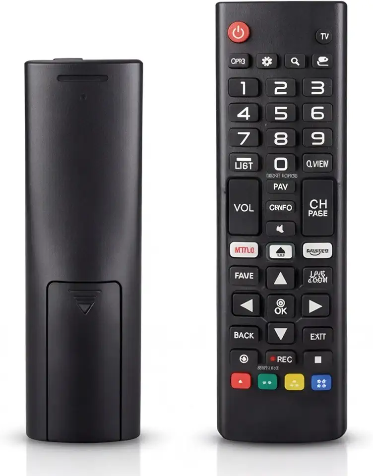 Controle Remoto Para Tv LG Smart Universal 4k Lcd Hd Oled Universal TV TODOS os Modelos LCD, LED, Plasma Com Teclas Netflix, Prime - Não Precisa Configurar