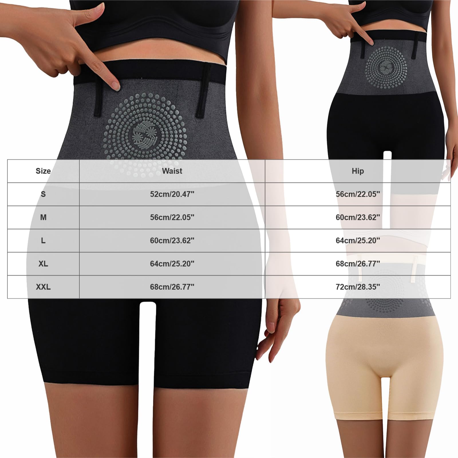 Short Gainant Femme Ventre Plat Short Sculptant Thermogénique Brûleur De Graisse Shorts Gainant Femme 4 en 1 Shorts Shapewear Slim Shorty Confortab Gainant Brule Graisse