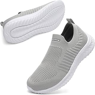 Sponsored You’re seeing this ad based on the product’s relevance to your search query.Learn more about this advertisement STQ Women's Comfortable Slip On Trainers, Mesh, Lightweight, Breathable Casual Shoes