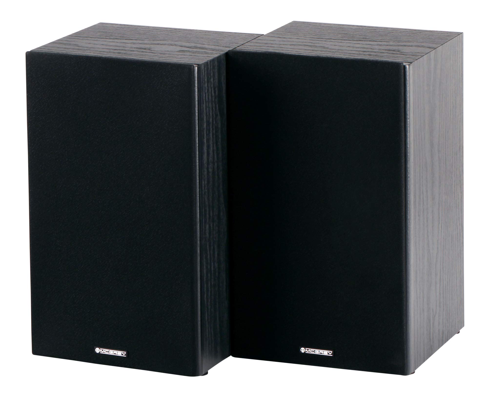 McGrey BSS-265/ CS-440 BK Ensemble d'enceintes Surround 5.0, 2 cm | Enceinte Centrale, Puissance: 40 watts (RMS)/ 75 watts (crête), Système 2 voies, 2x woofer 4" (10, 2 cm), Tweeter 0, 75" (1