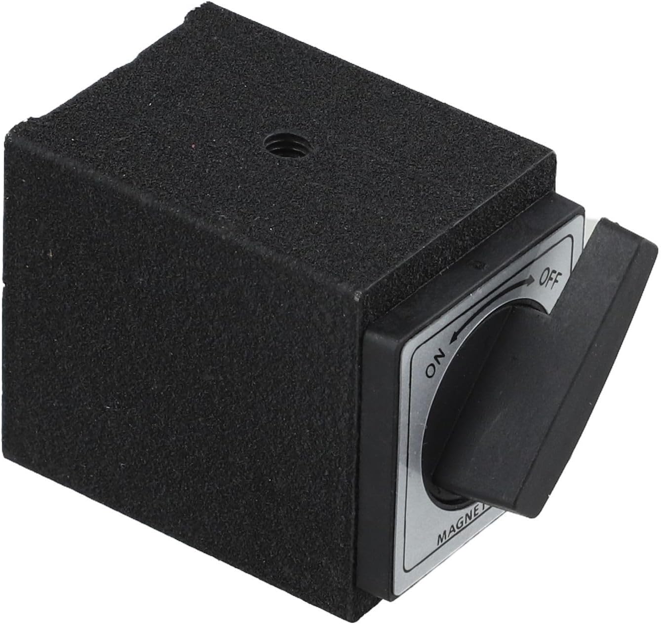 Plastic Magnetic Base Switch with M5 Screw Hole for Dial Indicator Brackets – 40x35x30mm Push-Button On/Off Control, fit for Micrometer & Measuring Instrument Mounting(4T plastic switch)