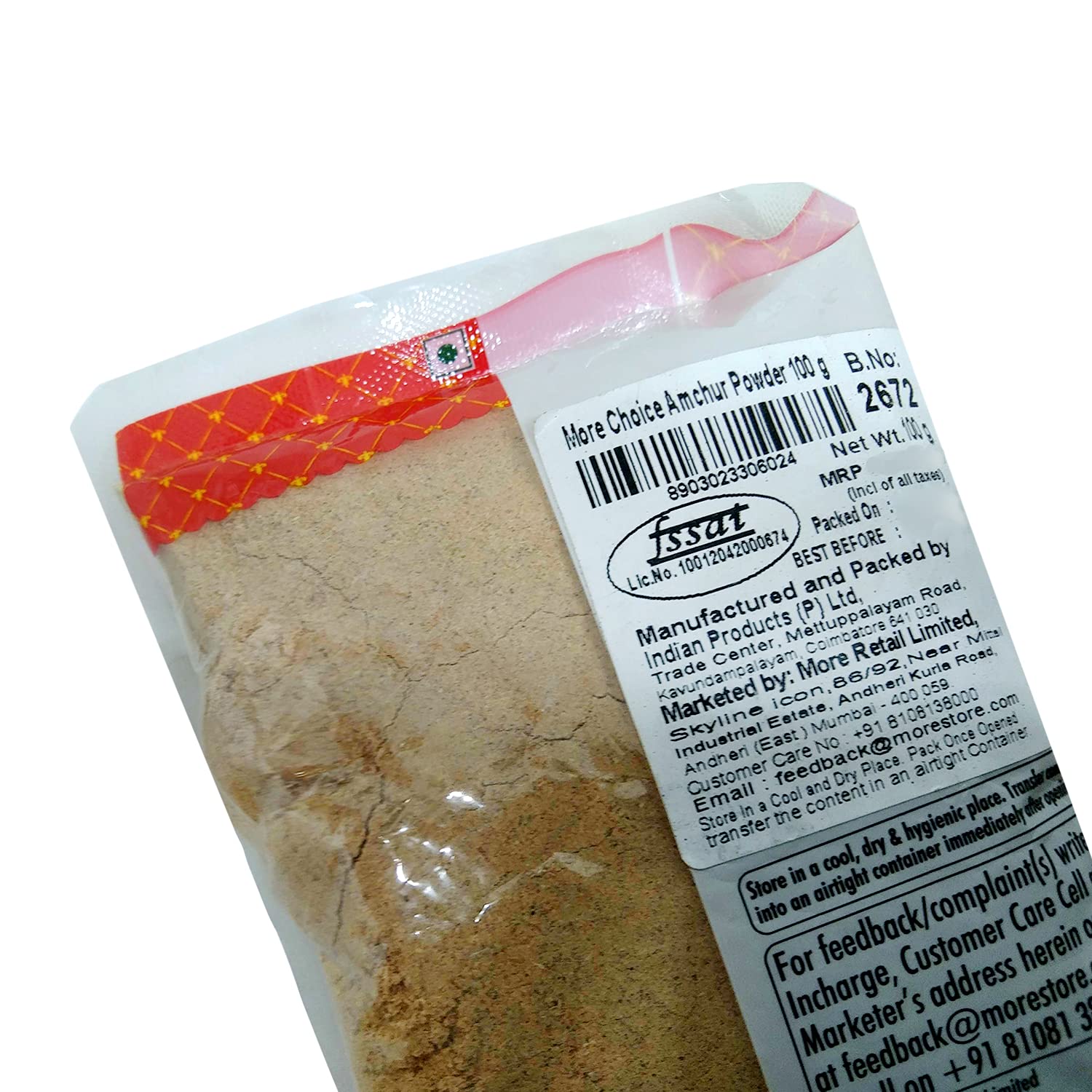 More Choice Dry Mango Amchur Powder, 100g - Image 5 thumbnail