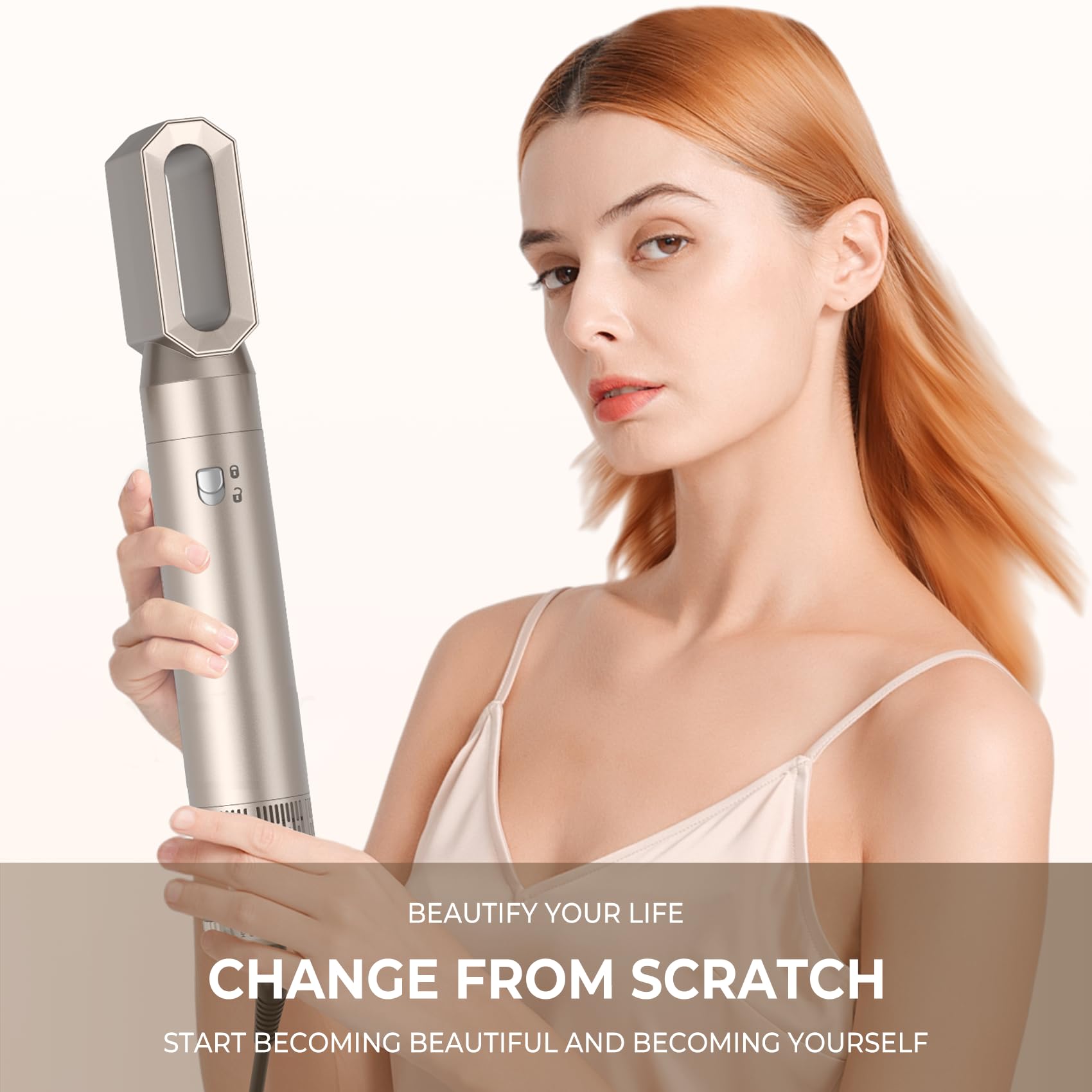 Hair Styler Magic Styler 5-in-1 Autowrap Airstyler ＆ Hair Dryer Brush 110000 RPM - View #4