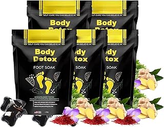 Herbal Detox&Shaping Cleansing Foot Soak Beads,Slimwe Body Detox Foot Soak,Herbal Foot Cleansing Soak Beads,Relieve Foot Pressure and Improve Sleep (5 Box)