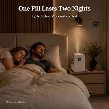 Levoit LV600S Smart Warm&Cool Mist Humidifiers for Home Bedroom Large Room