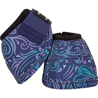 Classic Equine Dyno Turn Patterned Bell Boots Nova S