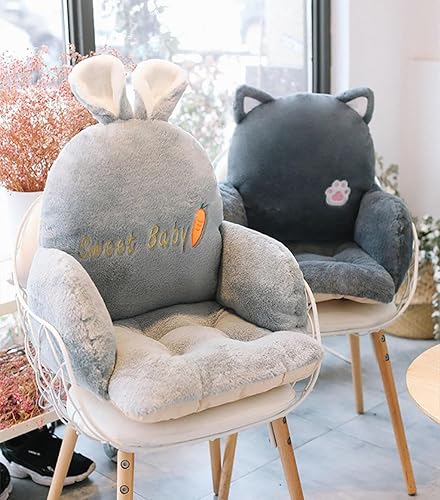 Miniatura 3 de Almohada de asiento de gato, almohadas cuadradas, cojín para silla de huevo, cojín de silla de escritorio, cojín de silla mecedora para interiores,