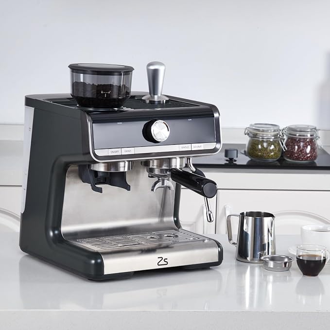 Máquina de Espresso Semi Automática 20 Bar con Espumador de Leche, 2 Tazas miniatura 2