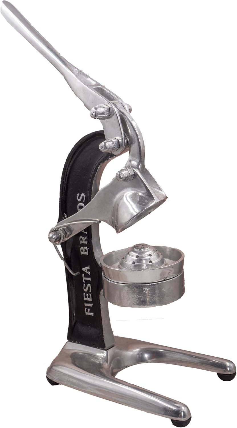 Orange Hand Press Exprimidor Citricos Mexican Juicer Vintage Style Kitchen Countertop Orange and Lemonade Citrus Machine Squeezer Antique Cast Aluminum (Black) Orange Hand Press Exprimidor Citricos Mexican Juicer Vintage Style Kitchen Countertop Orange and Lemonade Citrus Machine Squeezer Antique Cast Aluminum (Black)