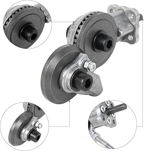 Miniatura 3 de Cortador de placa de taladro eléctrico, tijeras de taladro, cortador de accesorios, herramienta de corte de chapa de metal Nibbler, tijeras de