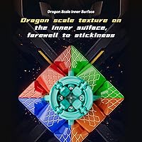 Vista 4 de Moyu RS3M V5 SE Ball Core recubierto UV 3x3 SpeedCube, rompecabezas 3x3 sin calcomanías RS3M V5 MagLev Master Cube (MagLev+Ball Core Magic Clothes)