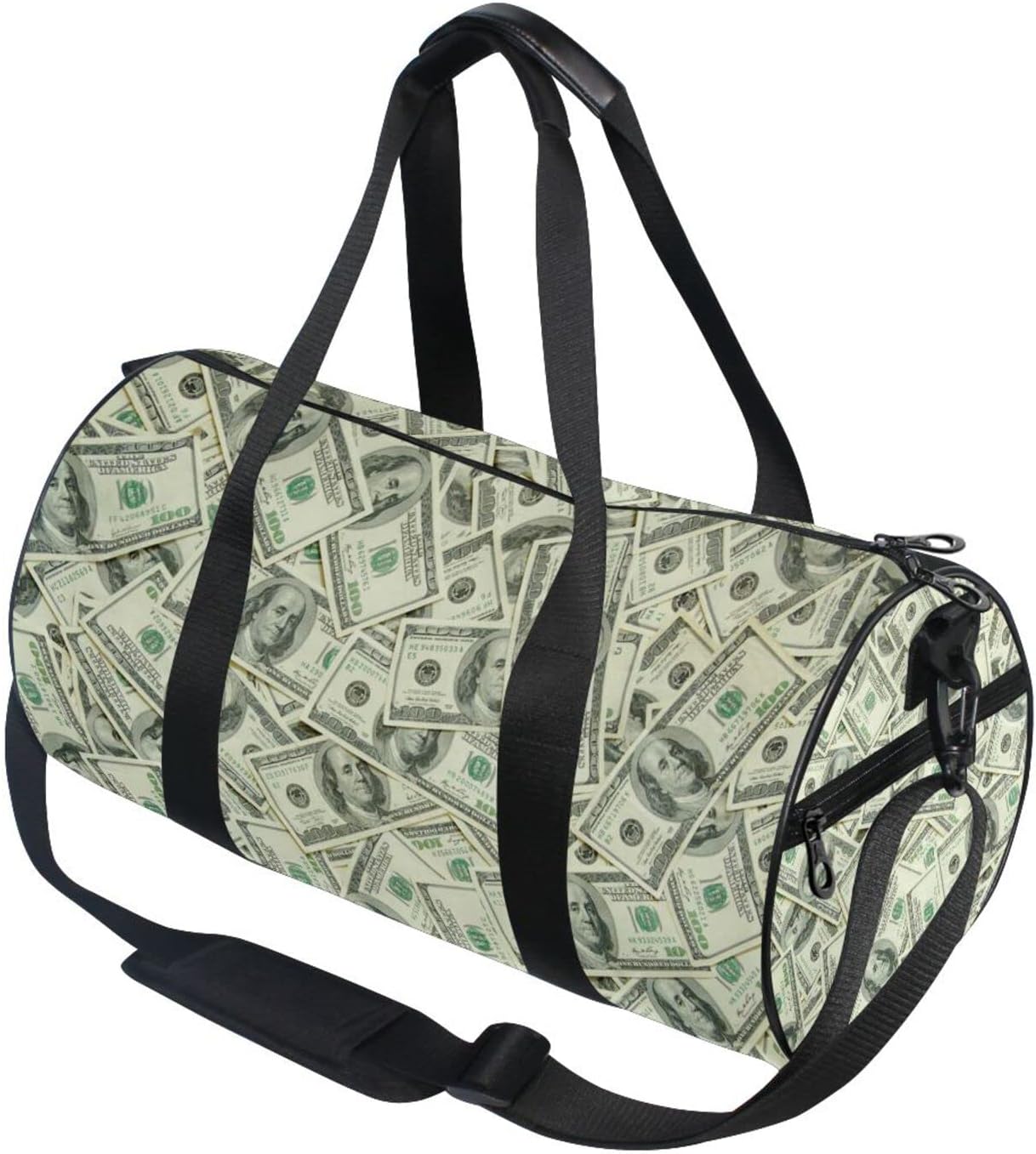 Universe Nebula Galaxy Duffel Bags Gym Bag Round Sports Bag Canvas Travel Luggage Overnight Bags for Men Women