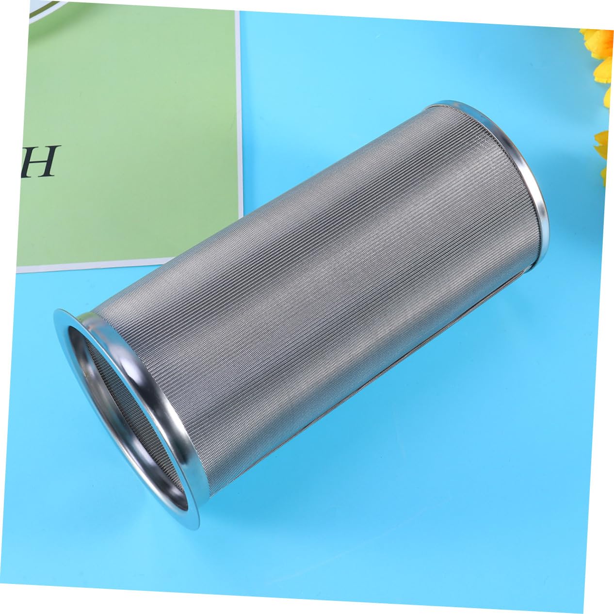 Amosfun 2 Piezas Colador de Café Inoxidable con Mango Filtro de Fina para Infusiones de y Café Diseño para Hogar y Cafeterías