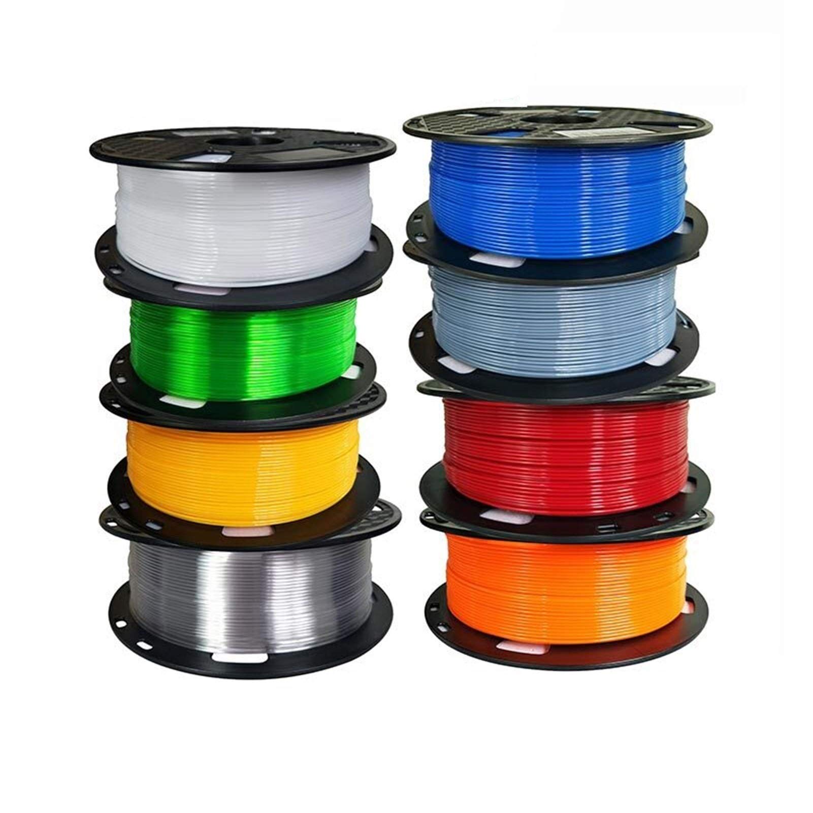 1 kg/Rolle 3D-Drucker-Filament PETG Pro, 1,75 mm +/-0,05 mm, Kunststoff-Filament-Verbrauchsmaterialien PETG-Material, geeignet für FDM-3D-Drucker (Farbe: Orange)