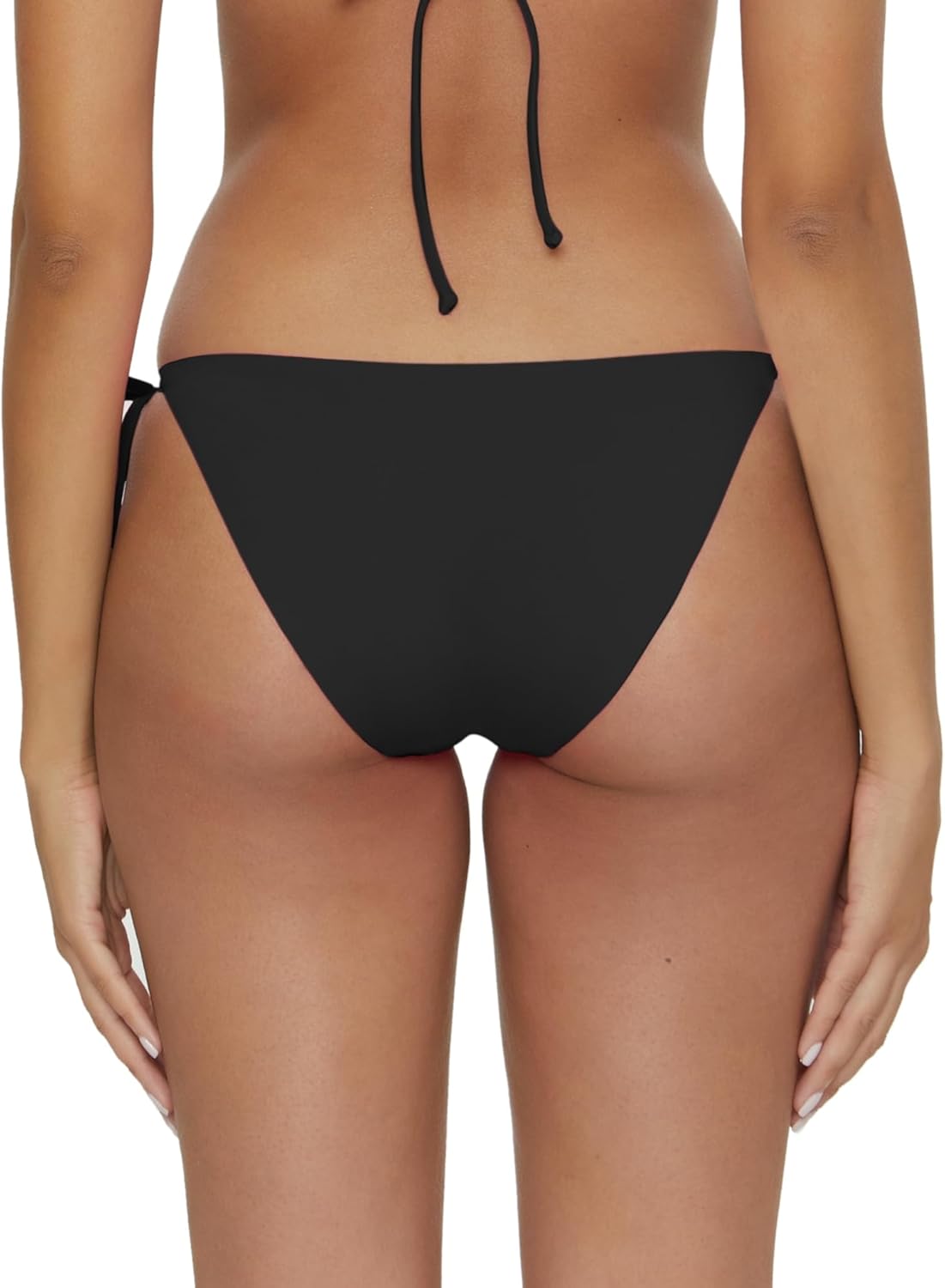Becca Color Code Tie Side Bikini Bottom, Cheeky Coverage, Swimwear Separates for Women - Image 3