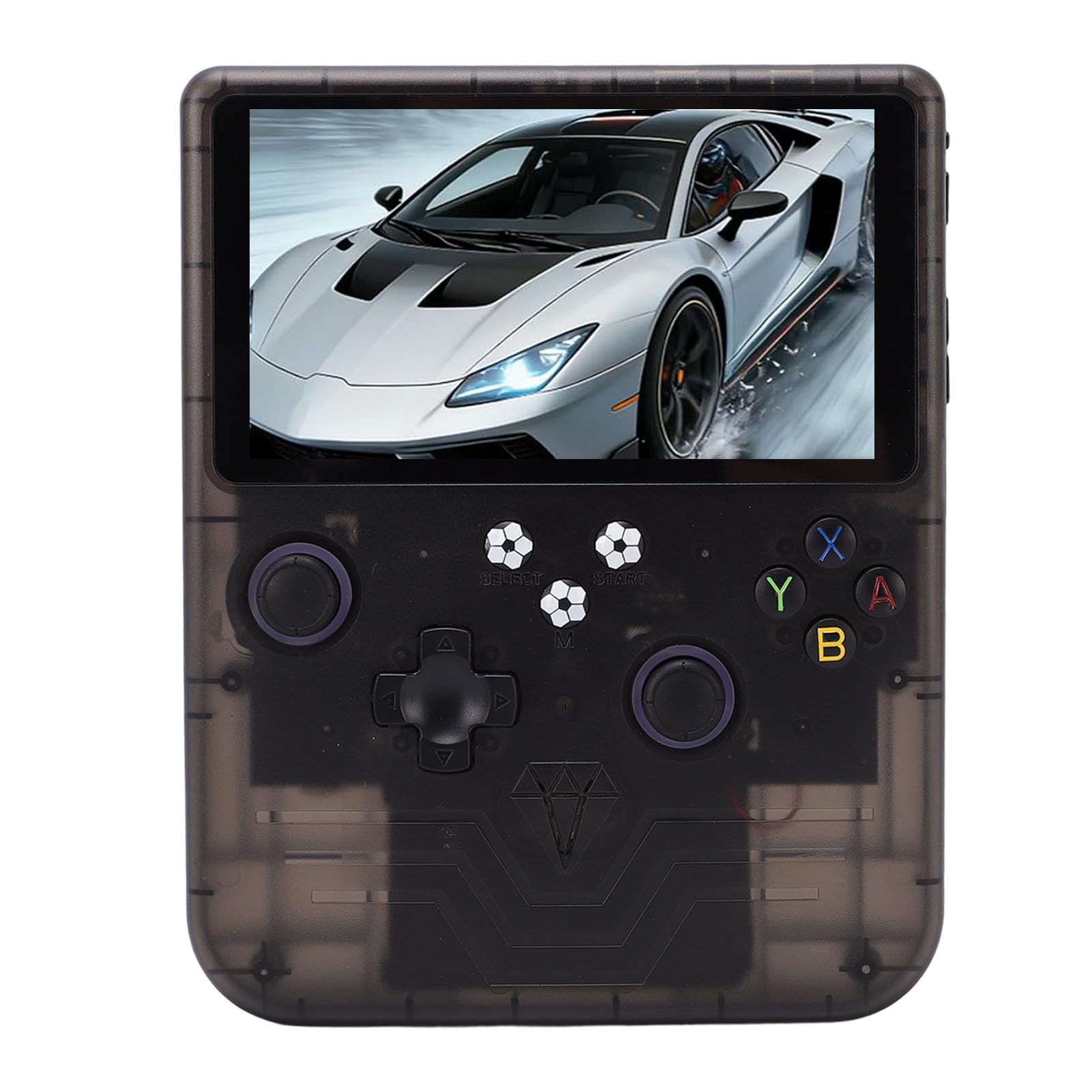 Aramox Console di Gioco Portatile, Console di Gioco Portatile retrò con Schermo da 6 Pollici, , Scheda da 128 GB, Batteria da 6000 MAh, Doppi Joystick RGB, per Appassionati di Giochi retrò a Casa da