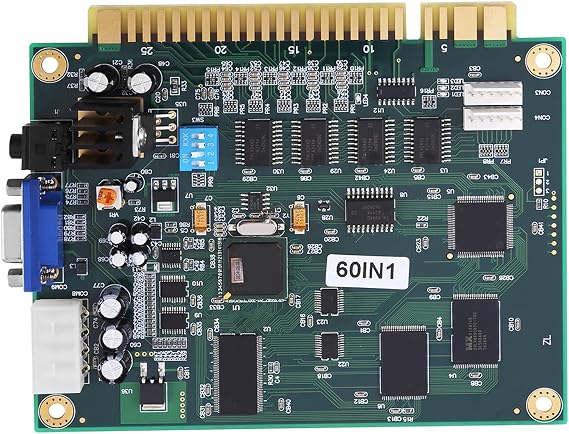 Classic 60 in-1 Multicade PCB Board CGAVGA Output for Jamma Game
