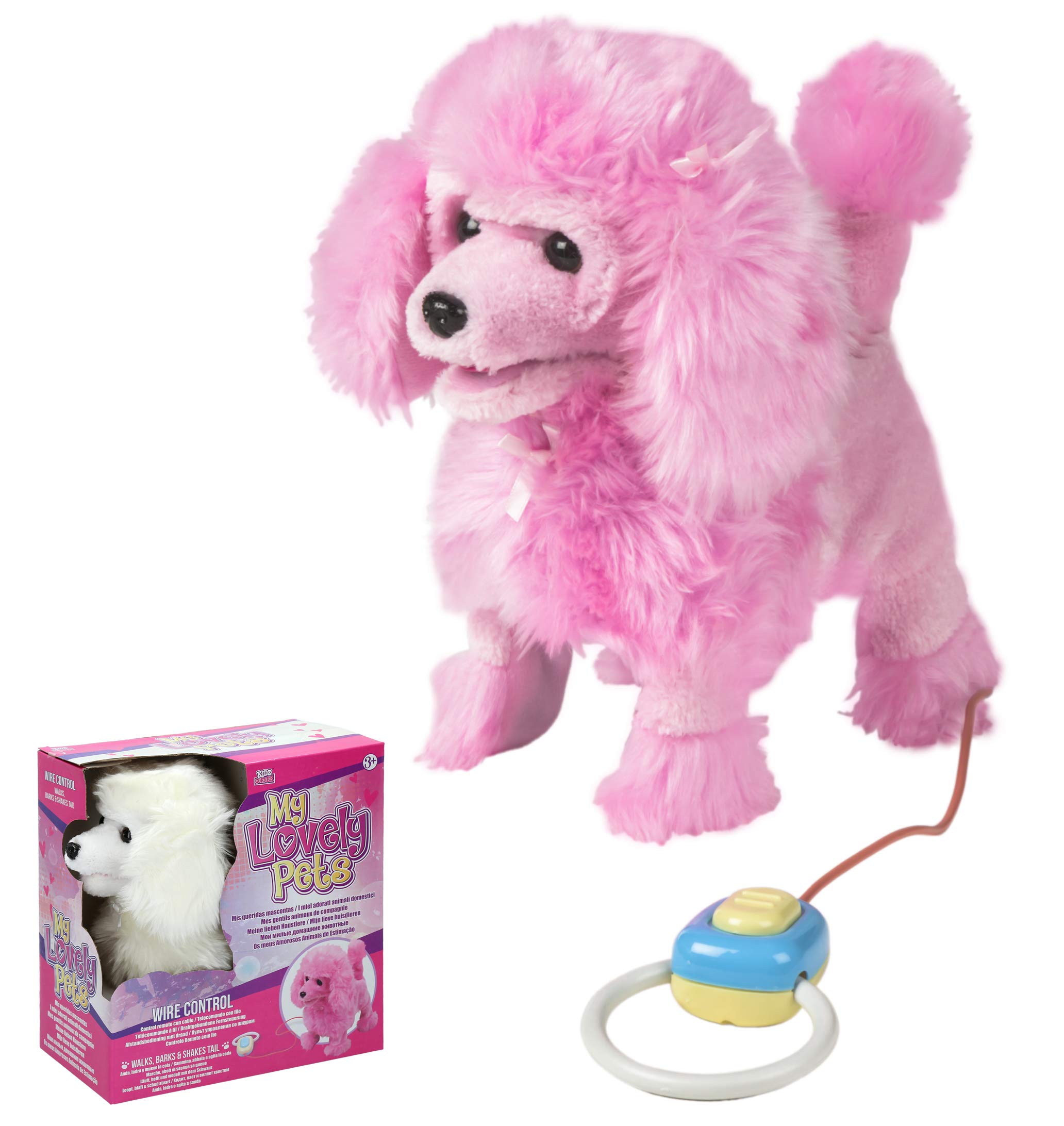 ColorBaby- Perro eléctrico digirido correa 24 cm, Multicolor (44192) , color/modelo surtido