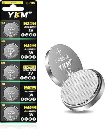 Miniatura 10 de YKM 40PCS CR2032 Batteries ECR2032 BR2032 DL2032 LM2032 3-Volt Lithium Coin Battery for Watch Garage Door 0pener Remote Scale Small Batteries CR 2032