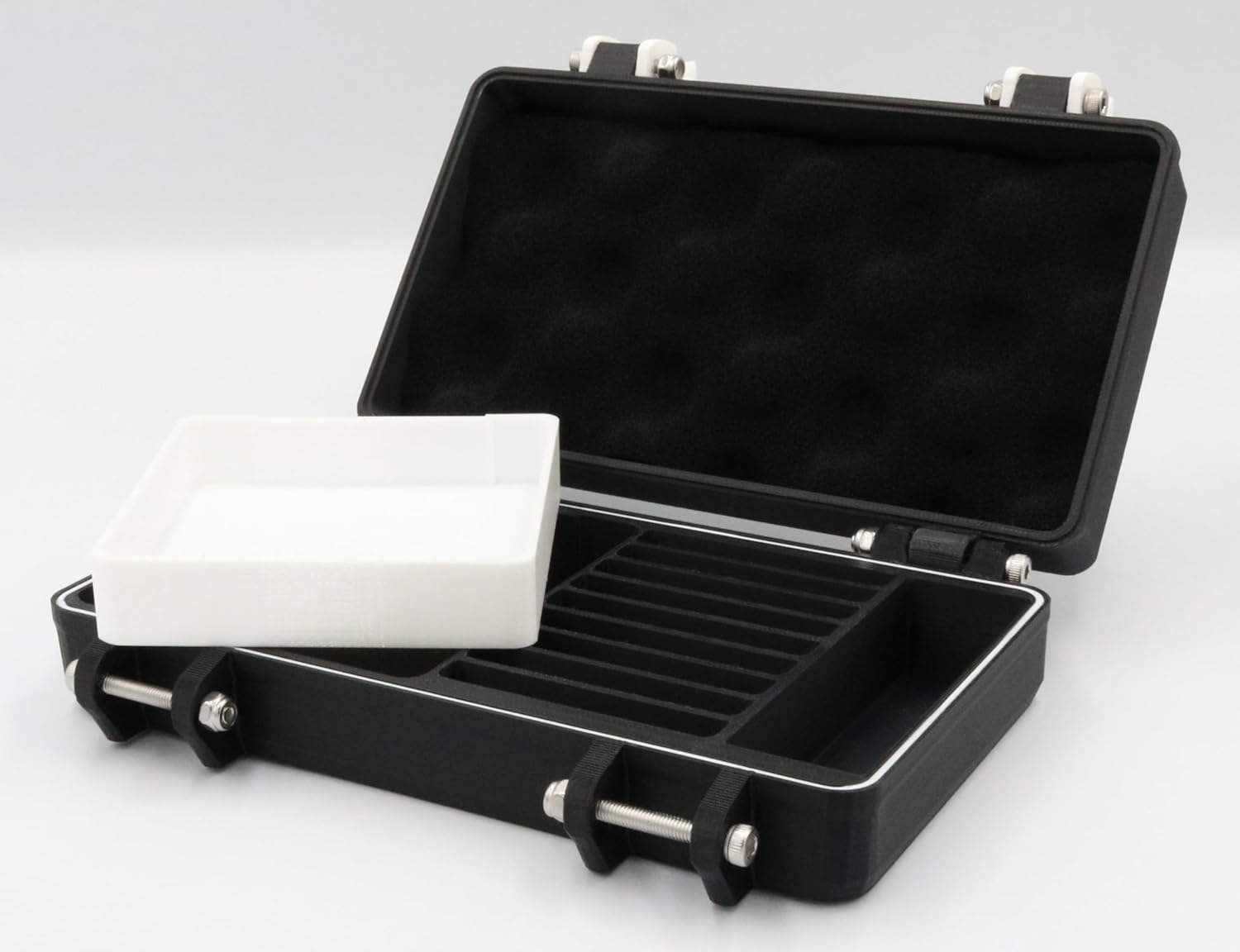 Rugged Protective Carrying Case for Game Boy Advance SP with Removable Flexible TPU Cushion, Foam and O-ring for Full System Protection - Image 4